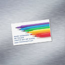 Search for colorful business cards Artistic