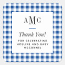 Search for blue white gingham stickers Plaid