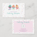 Search for cupcake standard business cards Pastry