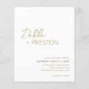 Search for brown paper invitations Minimal