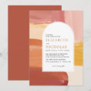 Search for marigold wedding invitations Burnt orange