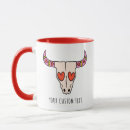 Search for longhorn steer mugs Western