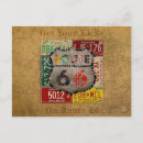 Search for license postcards Map