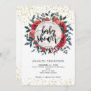 Search for winter baby shower christmas invitations Modern