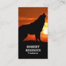 Search for wolf business cards Black