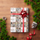 Search for rustic christmas wrapping paper Red and green