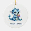 Search for blue dragon christmas tree decorations Fantasy