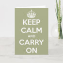 Search for keep calm carry on cards Encouragement
