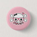 Search for skull crossbones badges Pink