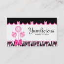 Search for cake pops business cards Zebra