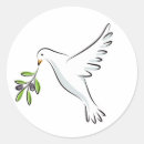 Search for dove with olive branch stickers White