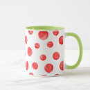 Search for green polka dot mugs White