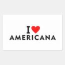 Search for americana rectangle stickers Usa