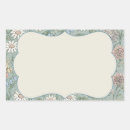 Search for pastel floral rectangle stickers Botanical