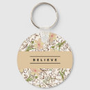 Search for flower pattern key rings Feminine