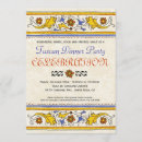 Search for tuscan dinner party invitations Tuscany