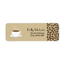 Search for mug return address labels Caffeine