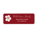 Search for cherry blossom return address labels Floral