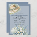 Search for blue daisy wedding invitations Summer