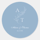 Search for blue leaf stickers Minimalist