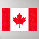 Search for canadian flag posters North america