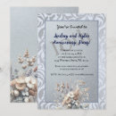 Search for silver wedding anniversary invitations Glitter
