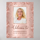 Search for pink gold 50th birthday party decor Rose gold glitter
