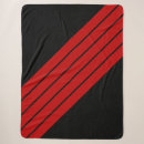 Search for black and red striped blankets Vintage