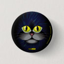 Search for scary cat badges Cartoon