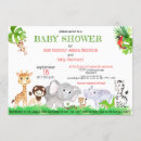Search for zoo baby shower invitations Boys