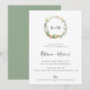 Search for floral wreath engagement White