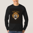 Search for lion face tshirts Black