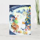 Search for yarn christmas cards Watercolor