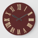 Search for burgundy clocks Elegant