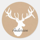 Search for deer silhouette stickers Buck