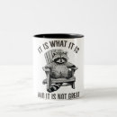 Search for racoons mugs Trash