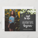Search for chalkboard graduation invitations Floral