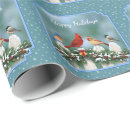 Search for bird wrapping paper Winter