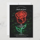 Search for neon wedding invitations Glow