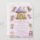 Search for fairy garden baby shower invitations Floral