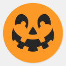 Search for black pumpkin face stickers Happy