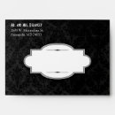 Search for linen envelopes Black