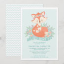 Search for fox baby boy shower invitations Rustic