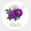 Search for vintage flower print stickers Purple