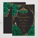 Search for black dress quinceanera invitations Mis quince anos