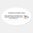 Search for access stickers Wheelchair
