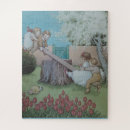 Search for nursery rhyme puzzles Illustration