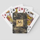 Search for luxury playing cards Black and gold