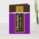 Search for chocolate bar invitations Party