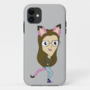 Search for cat glasses iphone cases Pink